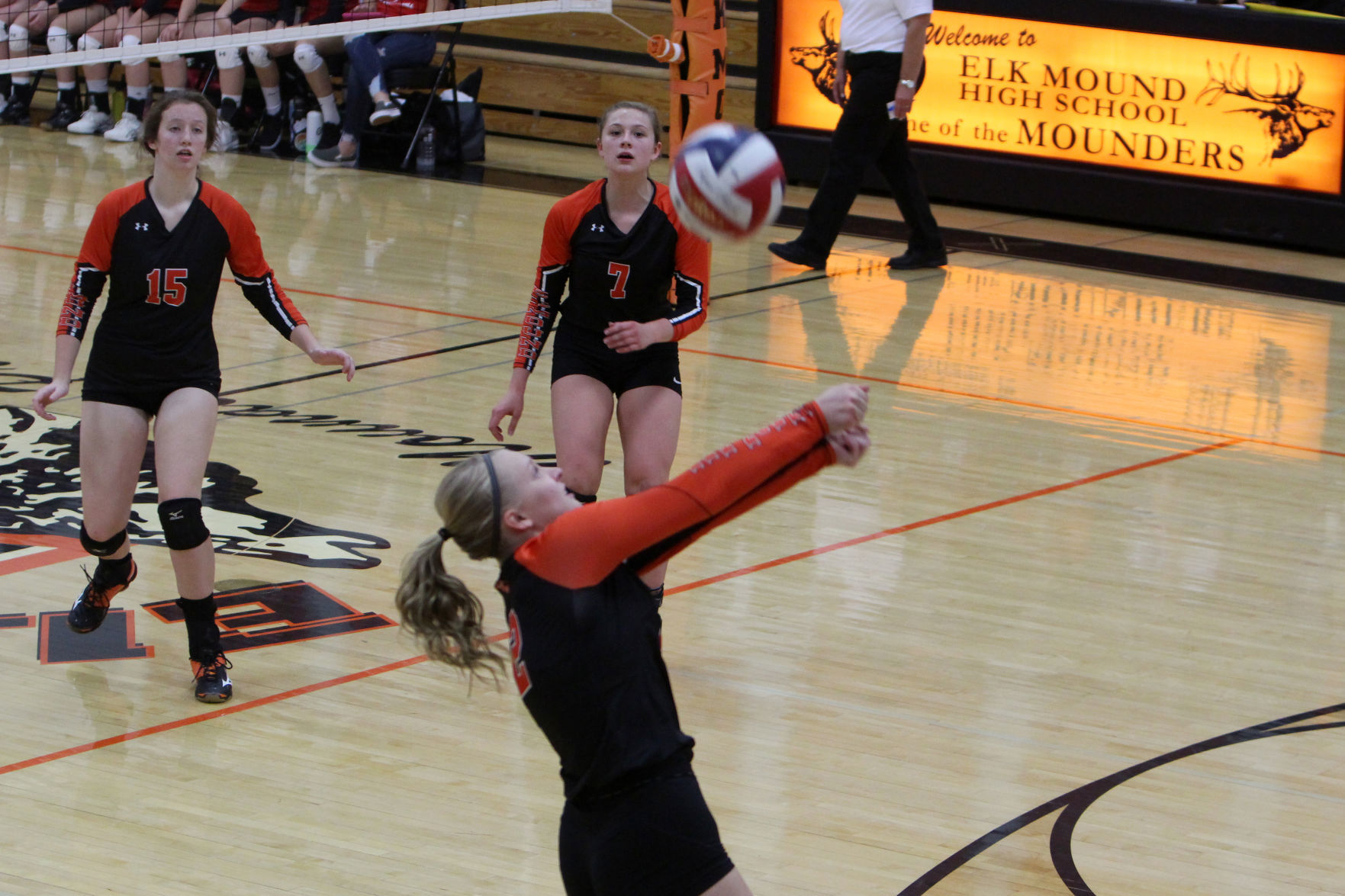 Colfax at Elk Mound volleyball 10-17-19